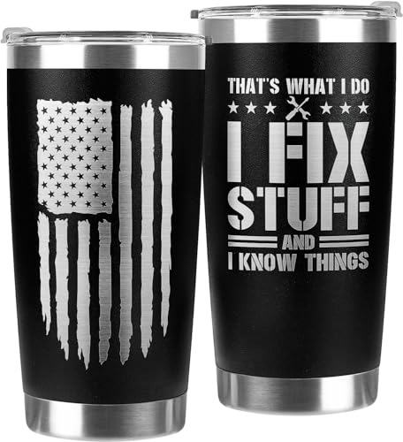 Fathers-Day-Gifts-for-Dad-Men-Husband-Grandpa-Mechanic-Father-Handyman-Birthday-Presents-for-Men-Unique-Mens-Birthday-Gift-Ideas-Dad-Birthday-Tumbler-20Oz Fathers Day Gifts for Dad Men Husband Grandpa Mechanic Father Handyman Birthday Presents for Men Unique Mens Birthday Gift Ideas Dad Birthday Tumbler 20Oz