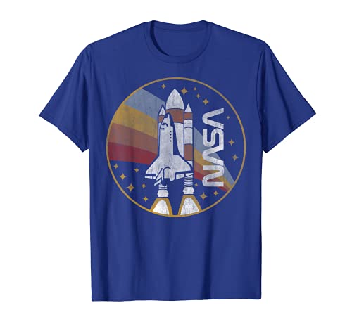NASA Shuttle Launch With Rainbow C1 T-Shirt