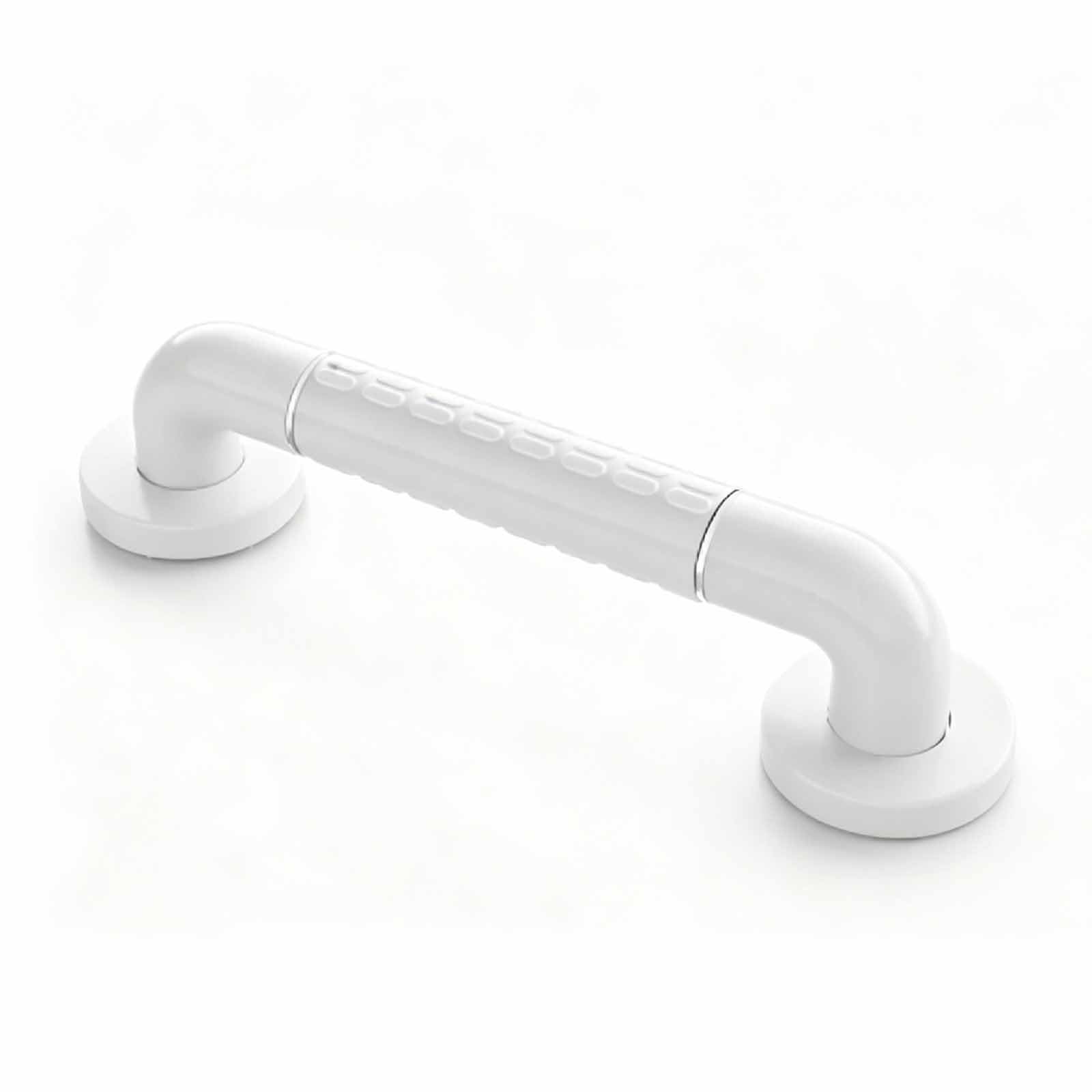 Barras De Apoyo para Baño, Barra De Sujeción para Discapacitados con Brillo En La Oscuridad, Barra De Apoyo Recta De Montaje En Pared para Baño, Ducha, Inodoro Y Pasillo.(White,50cm)