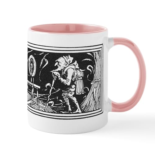 Taza de cerámica blanca 11 oz miniatura 1
