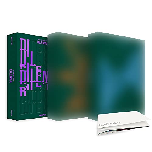 ENHYPEN DIMENSION DILEMMA 1st Studio Album SCYLLA Version [Incl. Official Synnara Polaroid Photocard] (Folded Poster) Cover