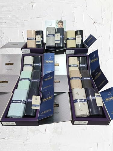 Image of Unstitched Plain Shirt and Trouser Fabric Combo Gift set - Cotton Blend Material - 2.25m Shirt Cloth - 1.20m Pant Cloth