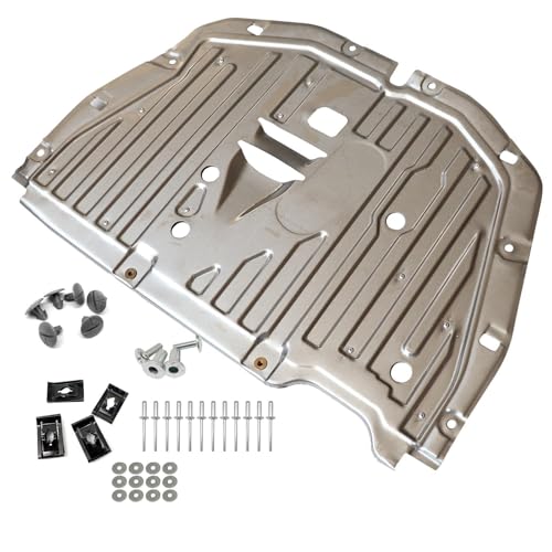 Priprilod Engine Splash Guard Under Car Shield Cover Board with Screws and Clips,Compatible with Honda Civic 2016 2017 2018 2019 2020 2021#74110-TBA-A00 90674-TY2-A01 ﻿