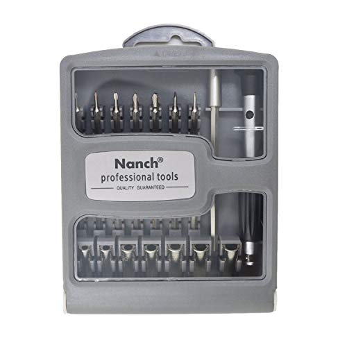 Nanch 31-pieces Electronic Screwdriver Kit for Phone/computer/laptop Repair Tool Kit