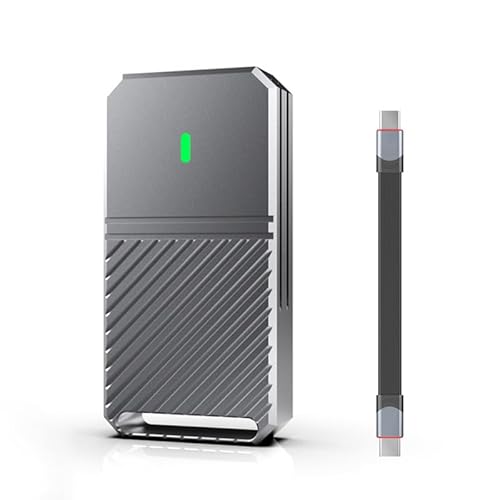 M.2 2230 NVMe PCIE M.2�P�[�X USB3.2 Gen2 10Gbps �O�t���\���b�h�X�e�[�g�f�B�X�N�{�b�N�X JMS583 TYPEC 3.1�`�b�v �f�X�N�g�b�v/�m�[�g�p�\�R��/NVME SSD�A�N�Z�T���[�p