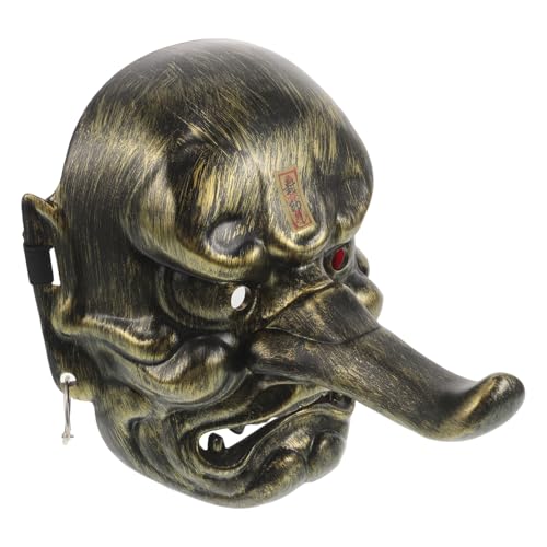 Masque Tengu japonais en taille intégrale pour une immersion totale en soirée cosplay
