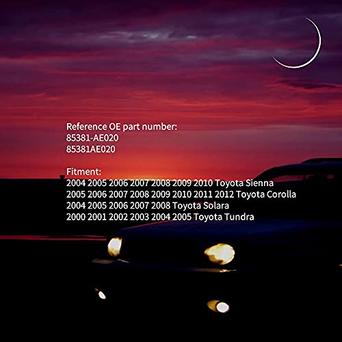 85381-Ae020 Pack Of 2 Windshield Washer Sprayer Nozzle Kit For 2004-2010 Sienna Replace Oe 85381Ae020 #TOP1