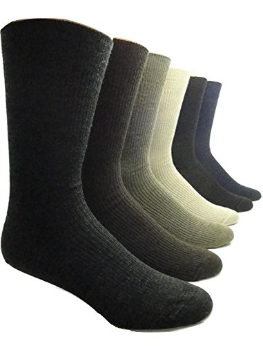 Non-elastic top Merino Wool Dress Socks (2 Pairs)2