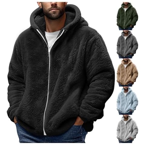 AQAYL Men's Fleece Jacket Cover