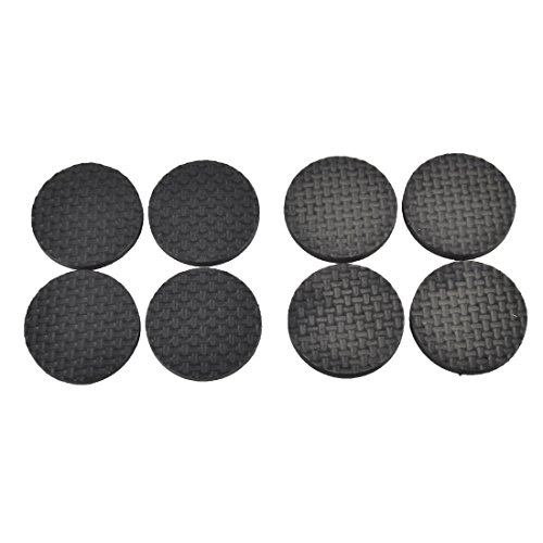 sourcing map Rubber Home Bedroom Furniture Table Leg Foot Protection Pad 8pcs