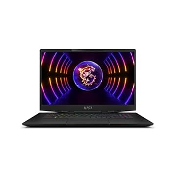 MSI Stealth 17 Studio 17,3" QHD 240Hz Gaming Laptop: Intel Core i9-13900H, RTX 4090, 64GB DDR5, 2TB NVMe SSD, Thunderbolt 4, USB-Type C, Cooler Boost Trinity+, Win 11 Pro: Core Black A13VI-017US