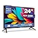 Engel LE2466T2 - Televisor LED de 24'' HD Ready con Sintonizador TDT T2, Satélite y Cable - Dolby Audio - 3 HDMI, 2 USB, SPDIF Coaxial - Compacto y Versátil
