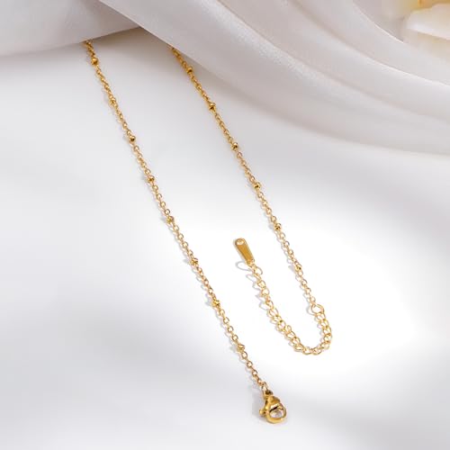 Image of Rubans Demi Fine Stainless Steel Alphabet Pendant CZ Gift for Women & Girls