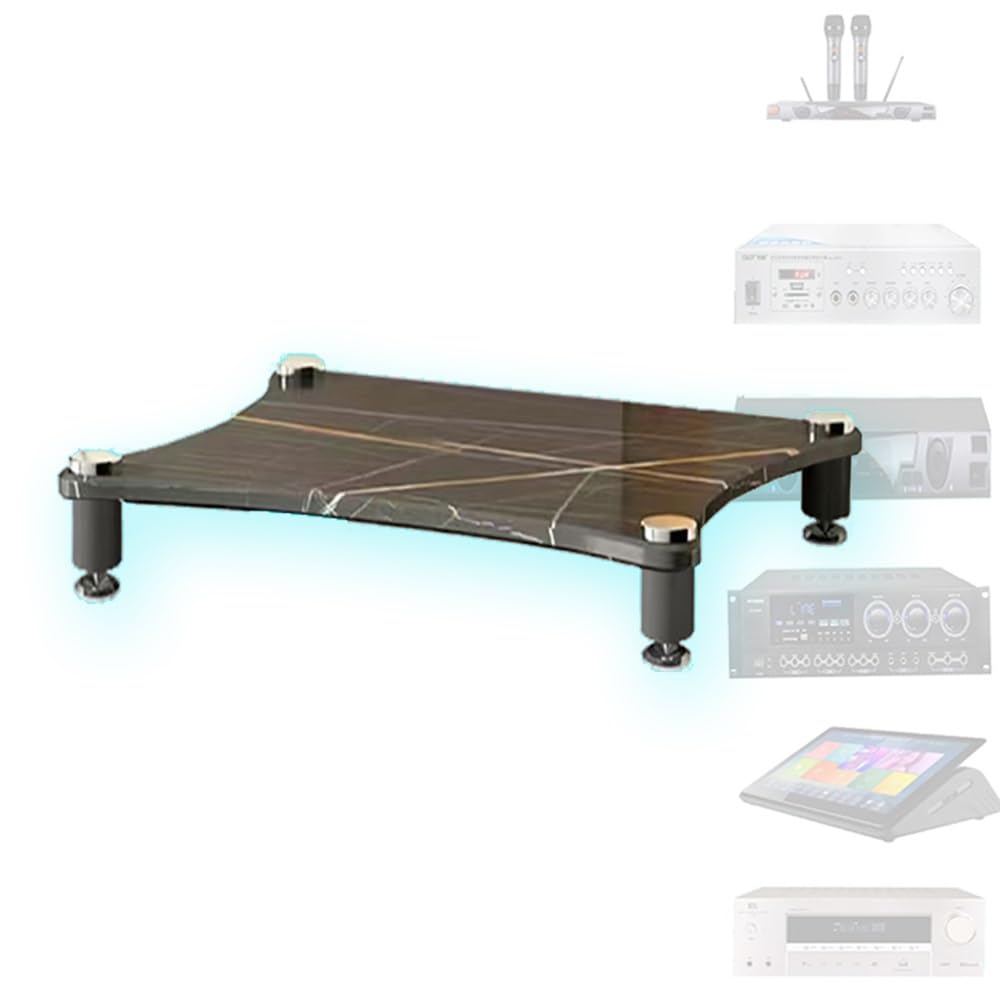 Support multimédia hifi pour home cinéma et rangement de console ouverte