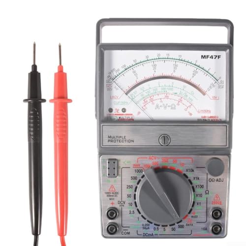 Multimètre analogique classique MF47F : résoudre les pannes de tension