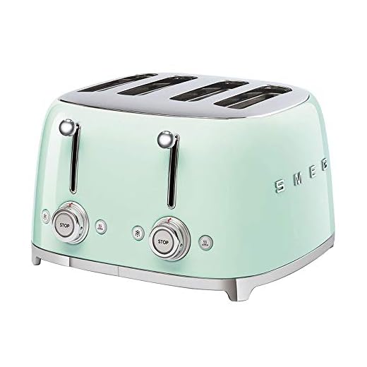 Smeg 770926338 Tostador, Verde pastel