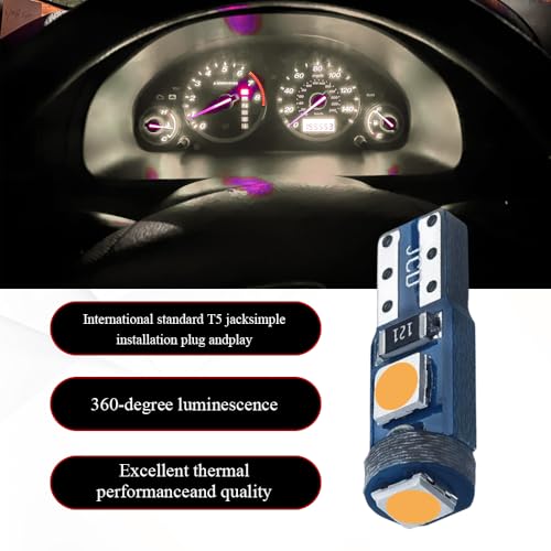 74 Led Bulb Dash Lights Super Bright T5 37 74 LED Bulb miniatura 3