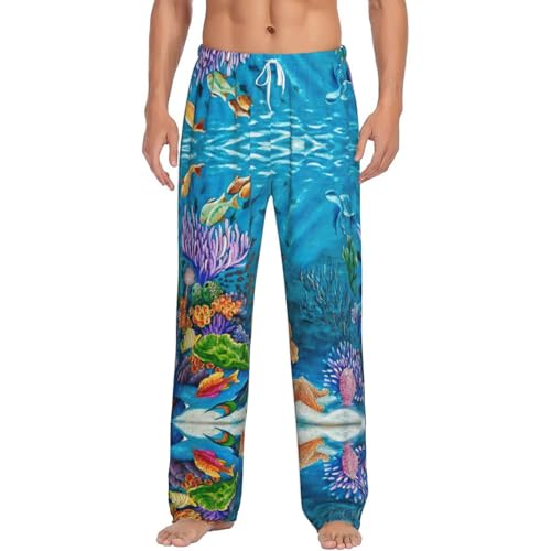 Pantalon de lounge marin confortable pour soirée cocooning homme