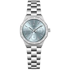 Silver Strap/ Blue face-06