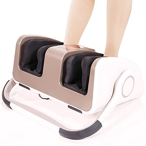 Barton Foot Massager-Shiatsu Foot Massage Machine W/Heat & Remote Reflexology System-Kneading, Scraping, Rolling For Calf-Leg-Ankle Plantar Fasciitis, Blood Circulation, Pain Relief #TOP3