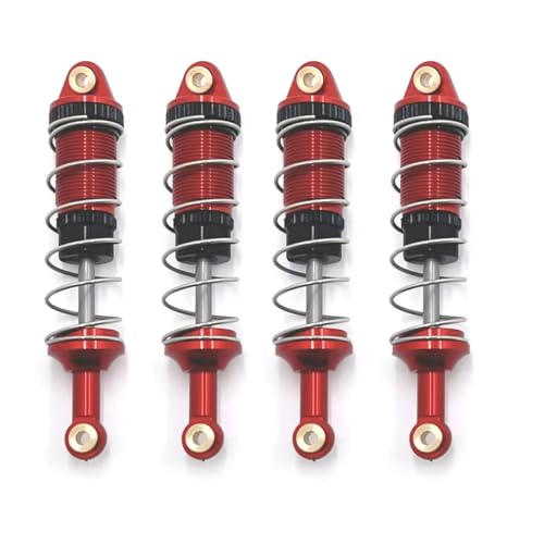 Amortisseur hydraulique en métal rouge pour voiture RC MN128 G500