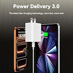 iPhone 17 16 15 Charger Fast Charging, 10 FT Long USB C Charger Cord with 20W Type C Fast Phone Charging Block for iPhone 17/17 Pro/17 Pro max/Air, for iPhone 16 15 Pro Max Plus, iPad, Android - Image 4