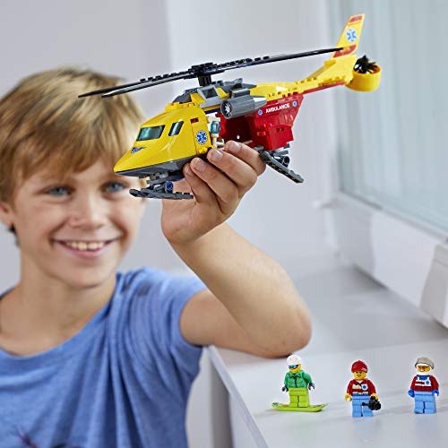 lego ambulance helicopter 60179