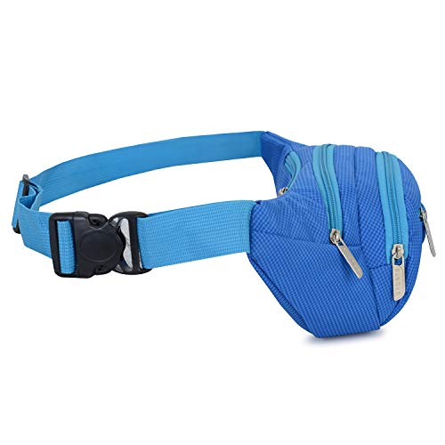 AirZyx Waterdichte heuptas, geschikt voor reizen, sport en alle outdooractiviteiten, heuptas voor dames en heren, waterdichte heuptas voor hardlopen (blauw) - Image 6
