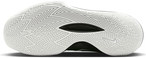 NIKE Tênis de basquete Precision Vi masculino, Preto, branco