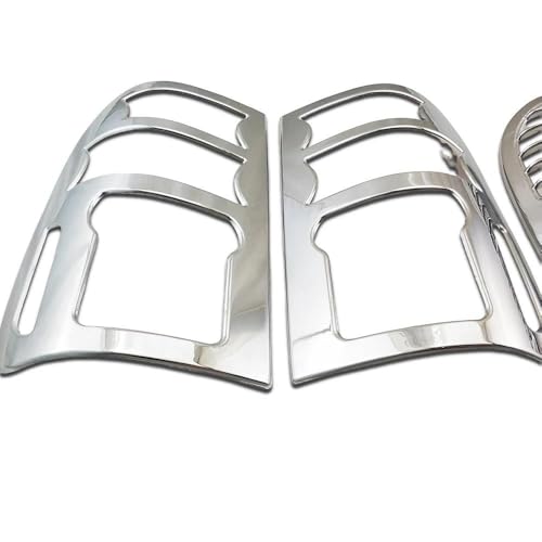 Couvercle feu arrière en ABS chromé résistant pour Hilux
