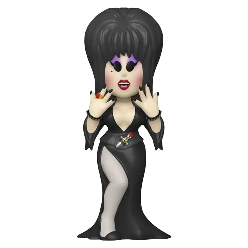 Funko Multicolor Elvira With Chase Soda Can Vinyl Figure