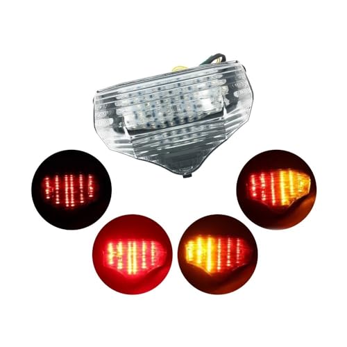 Feu arrière LED pour moto FZ6 et Fazer 600 avec clignotant intégré 2004-2009 - 3
