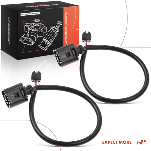 A-Premium Front Disc Brake Pad Wear Sensors Compatible with Volkswagen Touareg 2011-2015, Porsche Cayenne 2011-2018, Panamera 2011-2016, 2-PC Set by A-Premium - Image 9