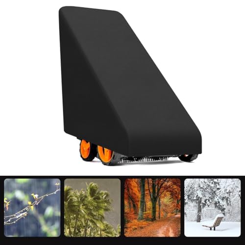 Housse pour tondeuse à gazon imperméable bâche protection extérieure - 6