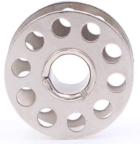 Sewing Machine Bobbins – 30 Counts Class 15 Metal Bobbin Set 20mm X 10mm Sewing Machines Replacement Accessories For Brother, Janome, Singer, Bernina, Toyata, Anime, Kenmore, Elna, Babylock By LeBeila