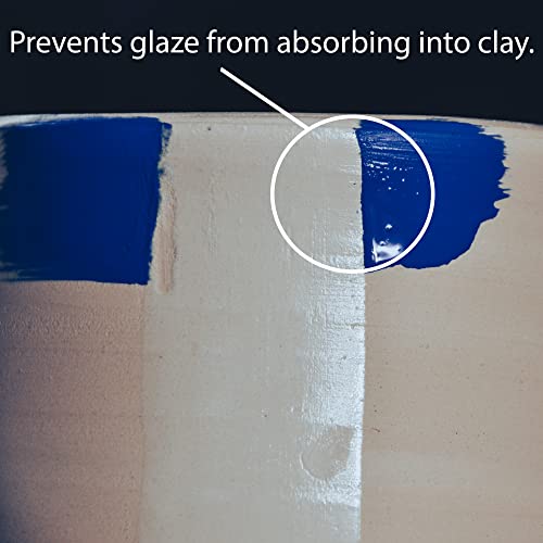 image for Penguin Pottery Ceramic Wax Resist for Pottery Glaze, Clay Glaze, Slip