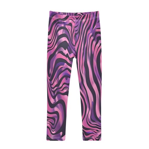 Bolaz Toddler Girls Leggings Printed Yoga Pants Leggings Zebra Print for Kids