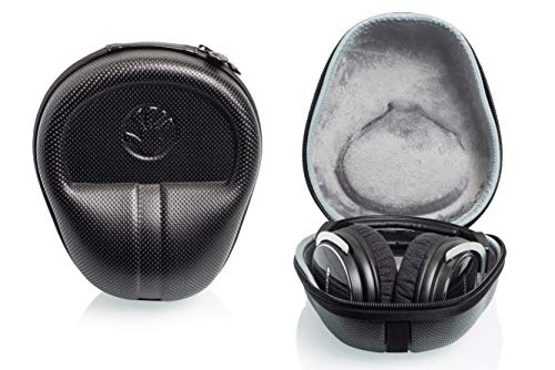 Slappa Full-Sized HardBody PRO Headphone Case for Audio Technica, Beats, Sony + many more; Black - Dimple (SL-HP-07) by Slappa - Used condition - US$15.49