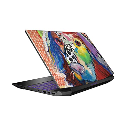 Autocollant vinyle de PC HP Pavilion 15-dk0047TX motif chien Keck