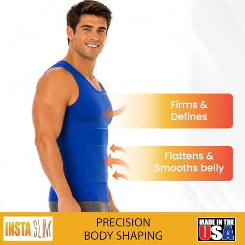 Image of Insta Slim - Made in USA 3 Pack Compression Muscle Tank Body Shapers for