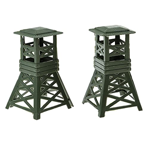 Amleso 10Pc Toy Soldiers Watchtower Actionpigent #TOP3