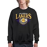 Junk Food NBA - Los Angeles Lakers Court Classic Adult Crewneck Black