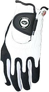 NFL New York Jets Mens NFL New York Jets Ball Marker + Mlh White Magnet Glovezero Friction Team Sports, One Size