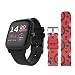 Forever Smartwatch IGO Pro JW-200 pour garçons Filles, Adolescents, étanche Bracelet Interchangeable Jeux éducatifs, Notifications, thermomètre, Moniteur de Sommeil, activité, Menu en français (Noir)