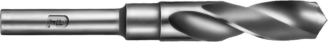 F&D Tool Company25144 Silver and Deming Drills, High Speed Steel, Right Hand, 11/32" Size, 0.3438 Decimal Equivalent, 2 7/8" Twist Length, 6" Overall Length