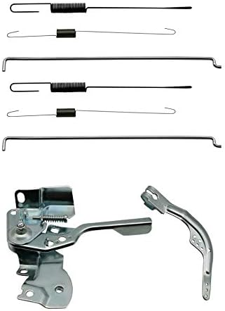 YAMAKATO GX160 GX200 196cc 212cc Throttle Control Assembly Kit, Lever Arm and Plate Base, Governor Link Rod, Return Springs, Carburetor Spring Linkage for Honda Clones Predator 212 Ct200u etc.