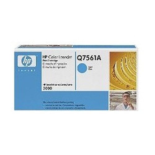 Toner d'origine HP Q7561A Cyan pour LaserJet 3000 DTN 3500 pages