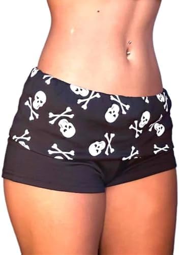 Best Rose Lounge Fold Over Shorts Zebra Striped Cheetah...