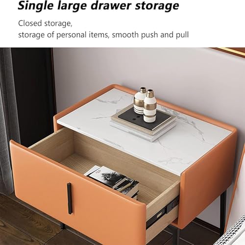 Table de chevet pour chambre résolvant le manque de rangement avec style moderne