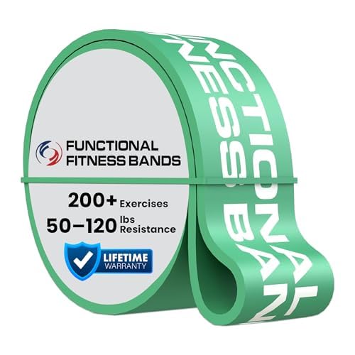 Image of Functional Fitness Pull Up Bands Resistance Bands | Exercise Bands for Working Out | Long Stretch Bands for Exercise, Training Bands, Resistance Bands for Stretching